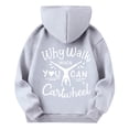 thumbnail image 4 of YOUYEDIAN Ballet Dancing Hoodies for Girls Cute Graphic Sweatshirt Long Sleeve Fall Winter Pullover Tops Gray 4-5 Years, 4 of 4