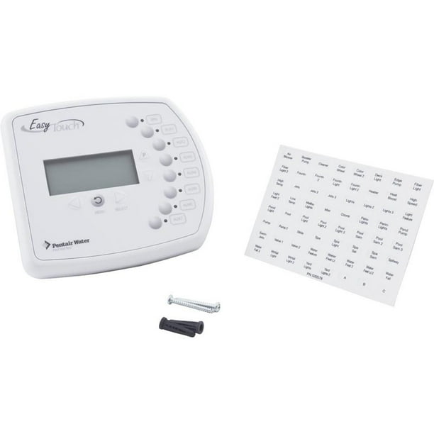 Pentair Easytouch Indoor Control Panel Manual