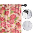 thumbnail image 4 of Blackout Kids Curtains,Pioneer Flower Floral Print Pattern Childrens Insulated Curtains Set Of 2,Bedroom Essentials,Toddler Room Decor 42"x54", 4 of 5