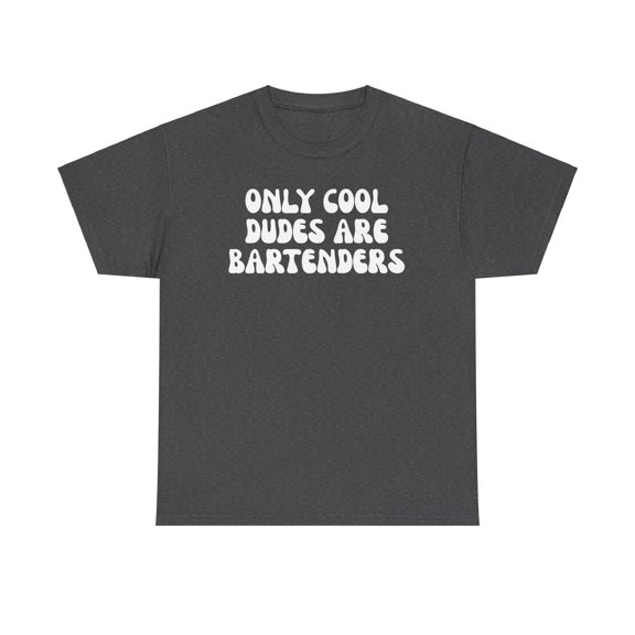 Bartender Shirt Gifts Tshirt Crew Neck Short Sleeve