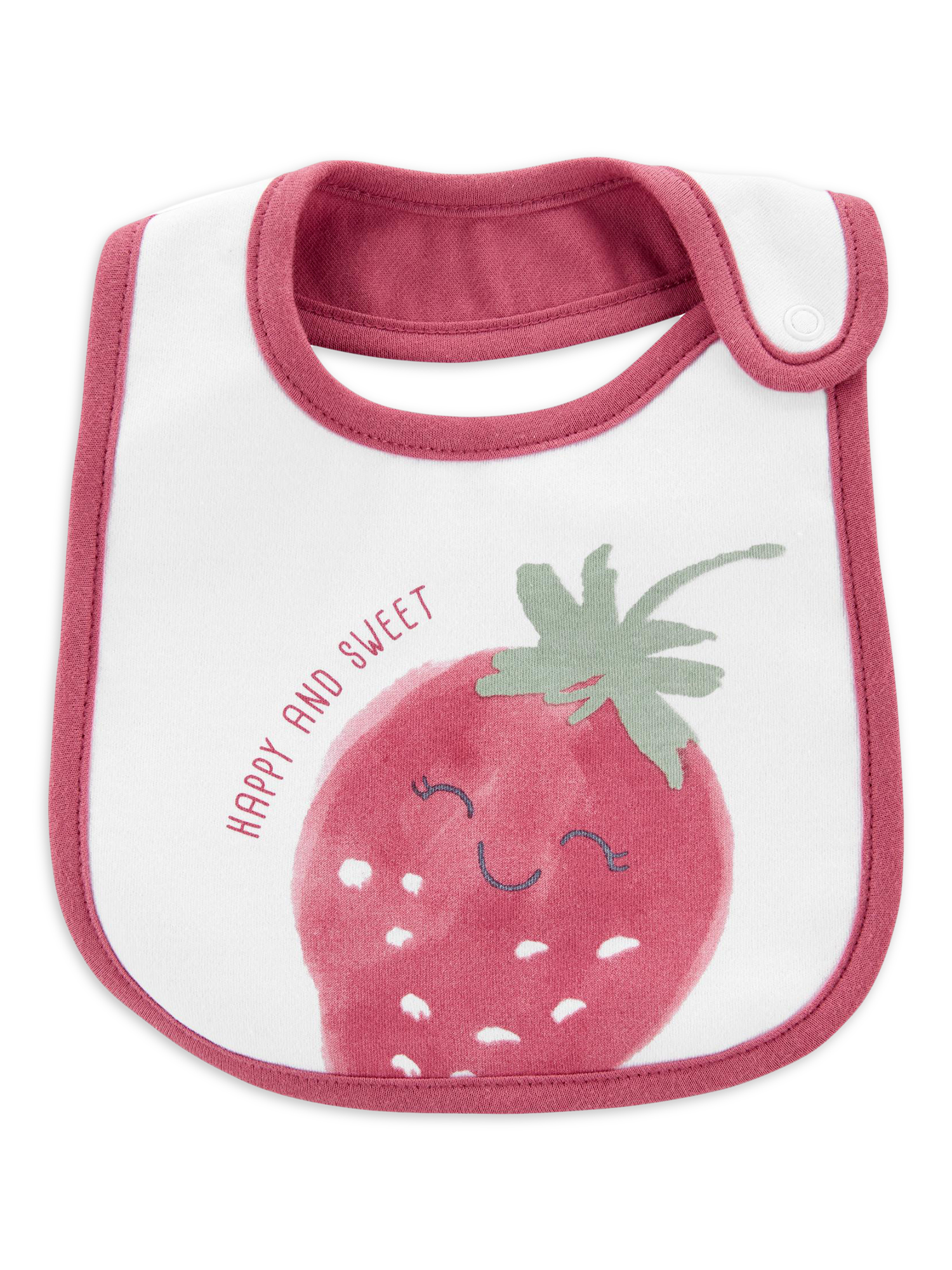 Carter's Child of Mine Baby Girl Cotton Bib, 3-Pack - image 2 of 4