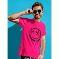thumbnail image 2 of Grunge Spray Dripping Face T-Shirt Men -Image by Shutterstock, Male x-Large, 2 of 4