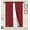Burgundy Dark Red, variant on 2pc light blocking window curtain panel  microfiber mate blackout solid