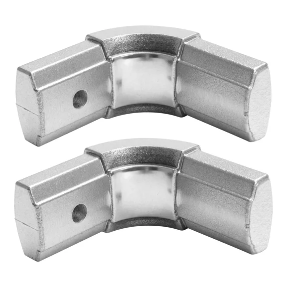 Kojem 90 Degree Aluminium Dump Truck Tarp Arm Corner with Pre-Drilled Holes 2 Pack
