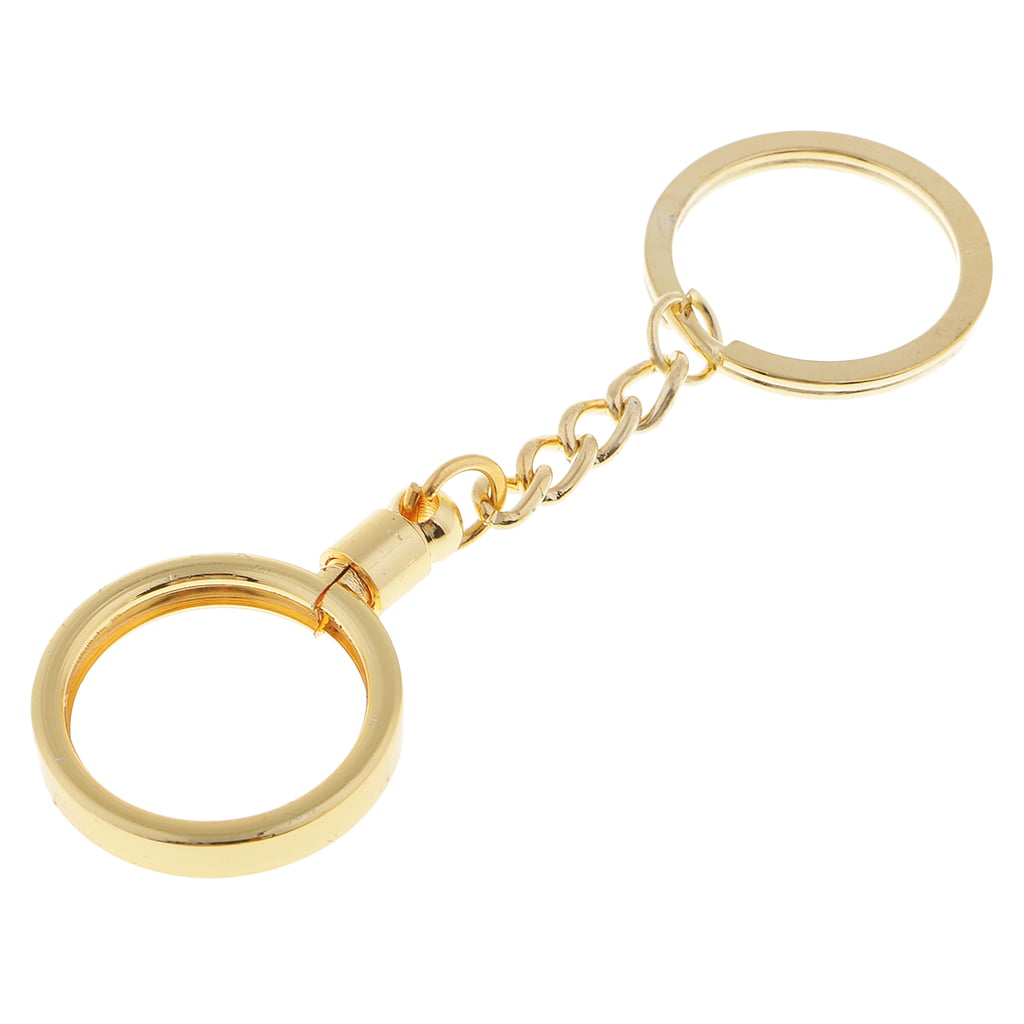 10pcs Antique Souvenir Coin Keychains Pendant Key Chain Key Ring Gift 40mm 