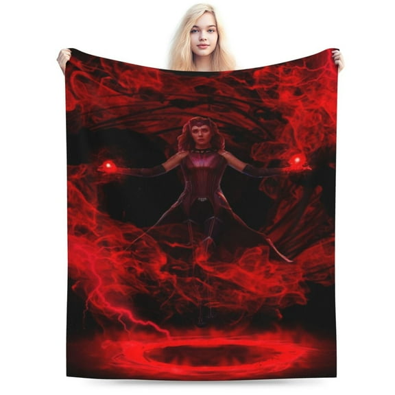 Scarlet Witch Blanket Flannel Bed Blanket air conditioning 50x40