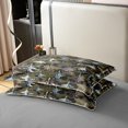 thumbnail image 3 of Erosebridal Housse de Couette Camouflage Avion 100 % Coton Format Simple pour Enfants, Ensembles de Literie Avion 3D Format Simple, Réversible, 2 Pcs (Sans Couette), 3 of 5