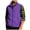 Dark Purple, variant on mgoYE Men's Casual Lightweight Outdoor Fishing Work Travel Photo Cargo Vest Jacket Multi Pockets(Light Blue,L)