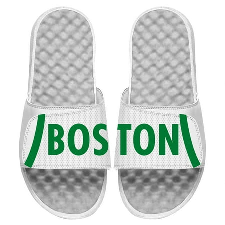 

Men s ISlide White Boston Celtics 2020/21 City Edition Jersey Slide Sandals