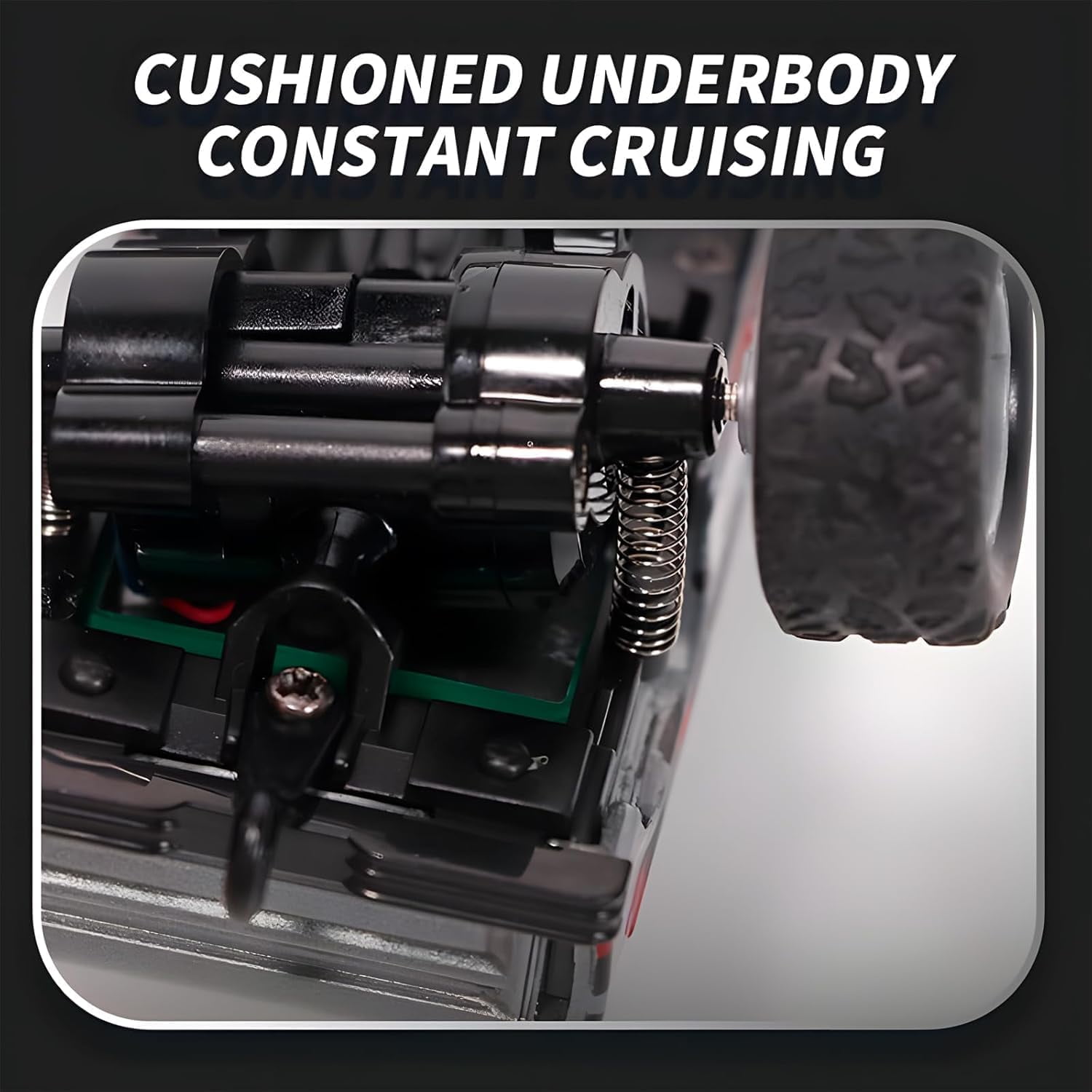 Mini RC Monster Truck, 2025 New Mini Rc Monster Truck, 1:64 Scale Monster Truck Remote Control Car with Lights, USB Rechargeable Mini RC Truck with Trailer, 2.4Ghz Remote Control