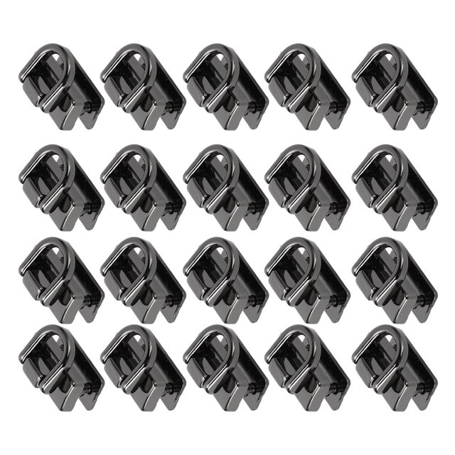 20pcs 360 Rotatable D Ring Rivets with Hole Punch, Zinc Alloy, DIY Leather Craft Purse Decoration for Handbags