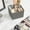 Brown-Free Size, variant on Hovmgk Squares Hand Basket, Stackable Home Storage Basket for Dormitory & Desktop, Plastic Partition Storage Bin for Cosmetics, Jewelry & Small Items, Practical Organizer for Office & Home
