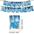thumbnail image 3 of Cinderella Birthday Party Supplies, Cinderella Party Decoration Set - Cinderella Birthday Decoration Banner Background and Balloon Cake Decoration and Other Party Supplies, 3 of 5