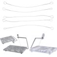 thumbnail image 4 of FYBTOF 5 Pack Silver Cheese Slicer Wire Replacement Stainless Steel Cutting Cut Line Replaceable Spreader Wires Set Splitter Butter for Baking Home Accessories Cheese Knives Specialty Knives-3303, 4 of 5