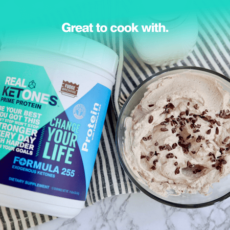 Real Ketones Prime Protein Powders Chocolate, 20 Ounces