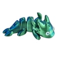 thumbnail image 1 of YWIYIUD 1 Pce Mignon Modèle en Forme d'Animaux Imprimé 3D 3.94X 1.97 X 1.57 Pouces Convient aux Ados et aux Ados Cadeaux Réaliste et Durable ReptileToy pour Expositions Collection et Décoration de Bureau, 1 of 7