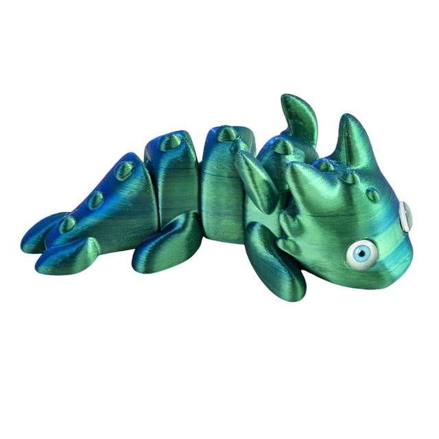 YWIYIUD 1 Pce Mignon Modèle en Forme d'Animaux Imprimé 3D 3.94X 1.97 X 1.57 Pouces Convient aux Ados et aux Ados Cadeaux Réaliste et Durable ReptileToy pour Expositions Collection et Décoration de Bureau