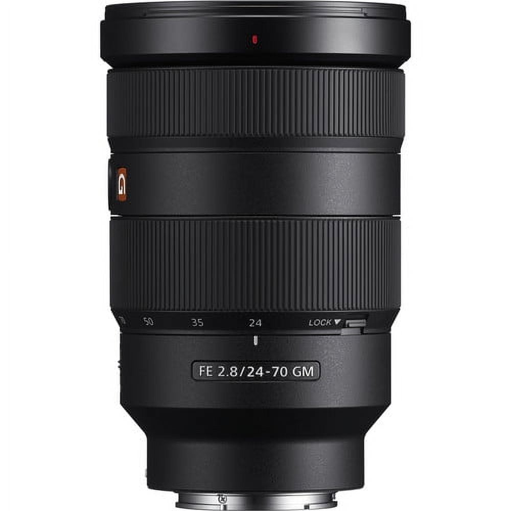 チャップSONY FE 24-70mm F2.8 GM SEL2470GM Sony Black FE 24-70 mm F2.8 GM Lens - SEL2470GM | Abt