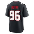 thumbnail image 3 of Men's Nike Denico Autry  Navy Houston Texans Team Game Jersey, 3 of 3