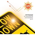 thumbnail image 3 of Kids and Pets at Play Sign - 1 Pack - Neighborhood Street Slow Down Caution Yard Lawn Sign- Aluminum Rust Free - 7" x 9.8" Pre-Drilled Holes, Weather Resistant, 3 of 5