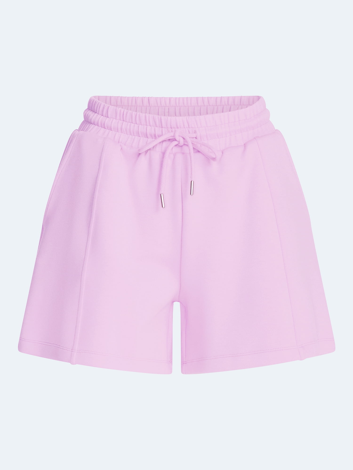 Scoop Women's and Women's Plus Scubaknit Seamed Shorts, 4.5'' Inseam, Sizes XS-4X