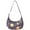 Purple-5, variant on Crossbody Handbag for Women – Water-Resistant Nylon, Gothic Celestial Print with Moon and Sun, Mystical Spiritual Star Pattern, Durable Adjustable Purse