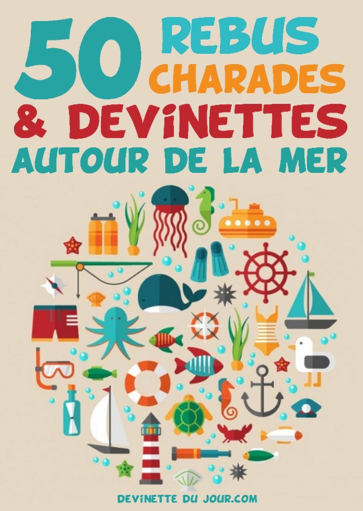 Télécharger gratuitement Images 50 Devinettes Rebus Charades Autour De La Mer Ebook Walmart dernière salutations