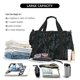 thumbnail image 5 of Disketp Lavender Flowers Bolsa de Viaje Tipo Duffle, Bolso de Mano para Fin de Semana para Mujer, Bolsa de Gimnasio Ligera para Hombre, Esencial para Viajes, 5 of 7
