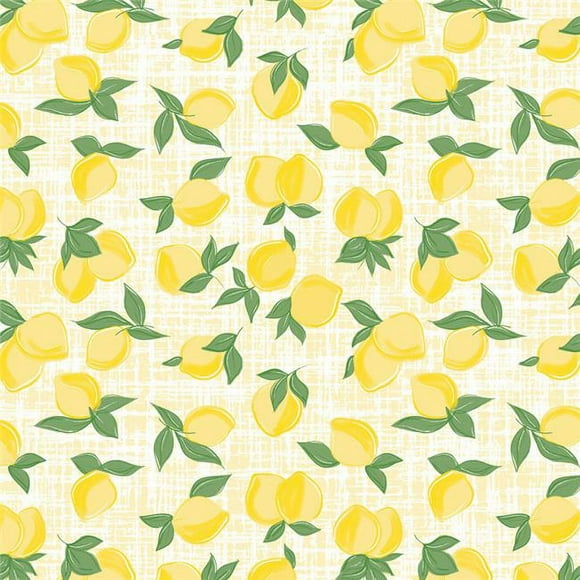 Con-Tact 6515449 Doublure d'Étagère Non Adhésive 4 Pi. x 18 Po. Grip Prints Country Lemon