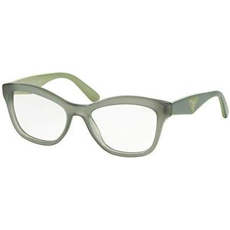 Prada PR29RVF Eyeglasses 54-17-140 Opal Dark Green w/Demo Clear Lens UEI1O1 VPR29RF VPR 29RF PR 29RV