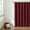 Burgundy, variant on Brooklyn Loom Solid Cotton Percale White Shower Curtain, Solid Color Themed, Oeko-TEX Certified Confidence