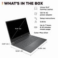 thumbnail image 4 of HP Victus Gaming Laptop, 15.6-inch FHD IPS 144Hz, ,AMD Ryzen 7 7445HS Up to 4.7GHz,RTX 4050,32GB DDR5 1TB SSD, Wi-Fi 6, Backlit KB,Microsoft Copilot, Windows 11 Pro,Mica Silver, 4 of 5