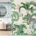 thumbnail image 3 of Idea4wall 4pcs Exotic Jungle Tropical Palms and Wildlife Wall Murals, Removable Self-Adhesive Stick Wallpaper Large Wall Stickers for Home Decorative, 96"x108", 3 of 5