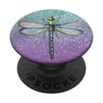 thumbnail image 1 of PopSockets PopGrip, escenas marinas, lilas pastel, libélula, 1 of 6