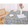 thumbnail image 7 of Unique Bargains Rectangle Wrinkle Resistant Washable Polyester Tablecloth Colorful 55x95 Inch, 7 of 7