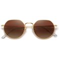thumbnail image 1 of Lentes de Sol SOJOS Policromados Redondos Poligonales SJ1157 para Mujeres/Hombres, 1 of 6
