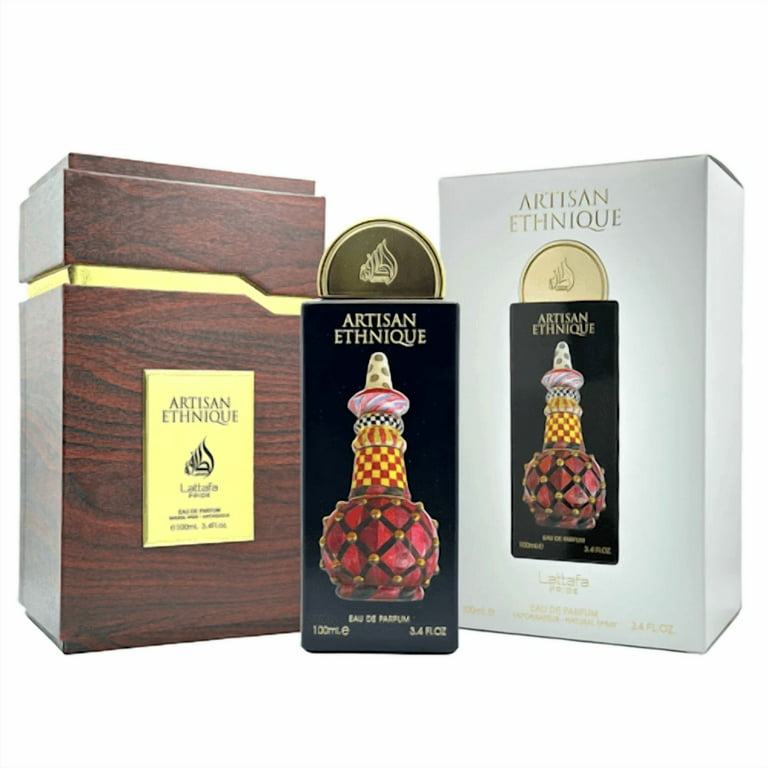 LATTAFA Artisan Ethnique Unisex Eau de Parfum, Amber Vanilla