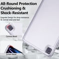 thumbnail image 4 of Decase Durable Transparent Tablet Case for iPad Pro 13 2024,Slim, Shockproof & Lightweight Protective Cover,Scratch-Resistant,for iPad Pro 13 2024 Hybrid PC+TPU Clear Rugged Tablet Cover,Clear, 4 of 7
