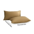 thumbnail image 3 of Pillowcase Set 2 Pack Cooling Pillowcase 51x75cm Temperature Regulating Pillowcase for Hot Sleepers Night Sweats Breathable Pillow Case for All Seasons Soft Pillow Cover with Envelope Closure, 3 of 7
