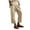 Khaki, variant on Bmisegm Denim Harem Pants for Women Loose Fit Wide Leg Cropped Barrel Jeans Pants for Women Khaki L