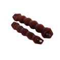 thumbnail image 1 of DNHCLL Juego de 2 estilizadores de cabello mágicos marrones para cabello caliente Donut Bun Ring Styler Maker para mujeres y niñas (1 grande + 1 pequeño), 1 of 4