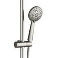 thumbnail image 5 of Fennocasa Polaris 2 Shower Set - 6" High-Pressure Rain Shower Head & Handheld Combo - Brushed Nickel, 5 of 6