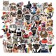 thumbnail image 1 of 50 lindas y características pegatinas de garabatos de animales para decorar con gafas, 1 of 2