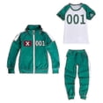 thumbnail image 1 of Squid Game 2-player role-playing costume sportswear full set, 1 of 5
