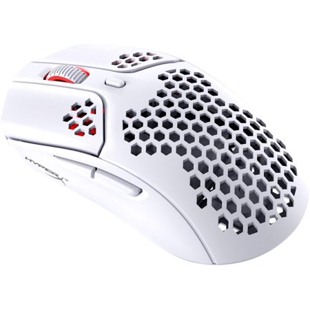 UPC: 0196188046227 | HyperX – Pulsefire Haste Wireless Gaming Mouse – White (4P5D8AA)