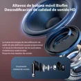 thumbnail image 2 of Auriculares Bluetooth V8 Con Cancelación De Ruido Activa Y Pantalla Táctil Lcd Inteligente Negro HYsmart, 2 of 8