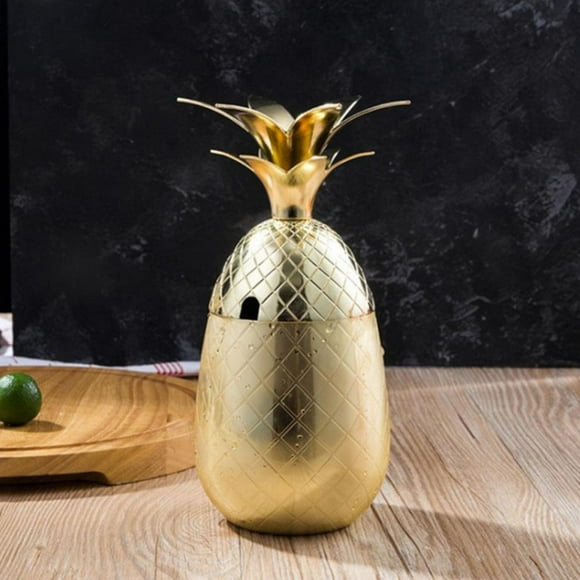 304 Stainless Steel Pineapple Tumbler / Mug Bar Party Accessories Handcrafted Drinking Mugs Unique Christmas/ Anniversary/ Birthday Gift