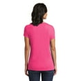 thumbnail image 2 of District ® Women's Very Important Tee ® V-Neck. DT6503 - Fuchsia Frost Size 3XL, 2 of 4