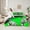 Black Green, variant on Castle Fairy Video Game Twin Bedding Sets for Boys,Blue Red Bedding Comforter Set