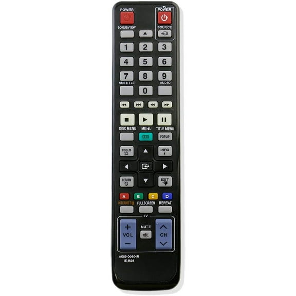 AK59-00104R Replaced Remote fit for Samsung DVD Blu-Ray Player BD- C5500